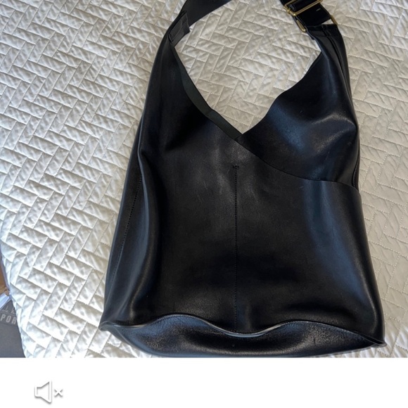 A.L.C. Black Leather Hobo Bag - Picture 1 of 4